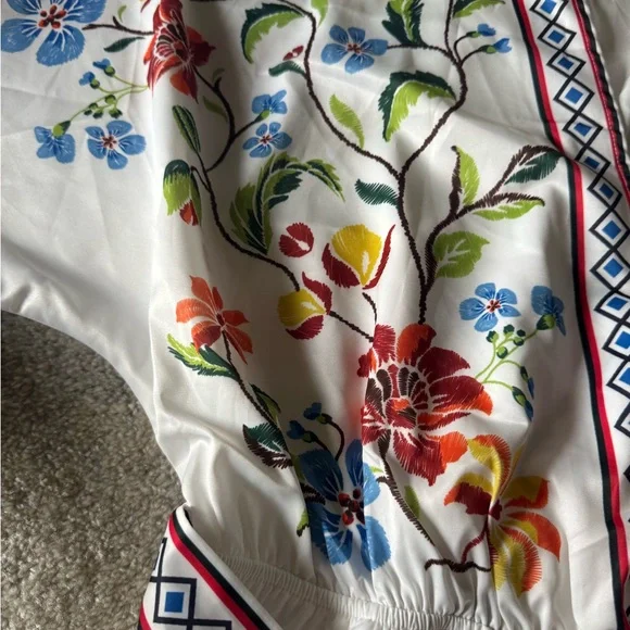 Cupshe Multicolor Floral jumpsuit - Picture 8 of 14